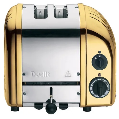 Dualit 27452 Classic Vario AWS 2 Slot Toaster - Brass