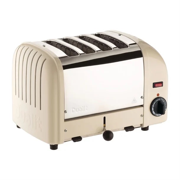 Dualit 40380 Classic Vario AWS 4 Slot Toaster - Cream