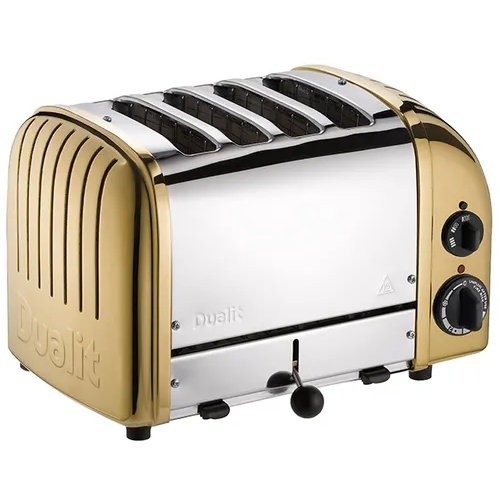 Dualit 47452 Classic Vario AWS 4 Slot Toaster - Brass