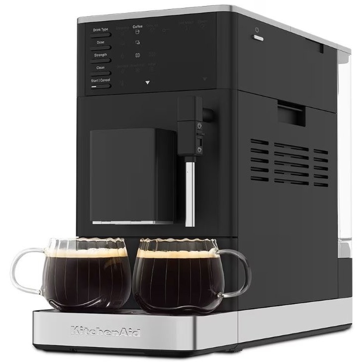 KitchenAid 5KES8452BBM Fully Automatic Espresso Machine with Iced Coffee KF2 - Matte Black