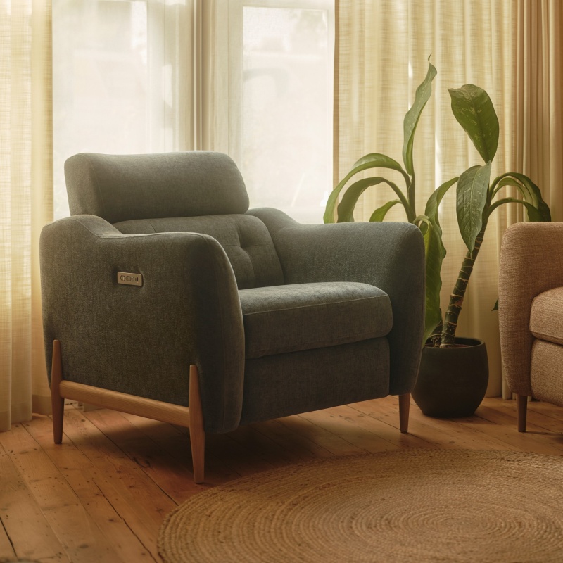 Ercol Ercol Bronte Power Recliner Chair in Fabric