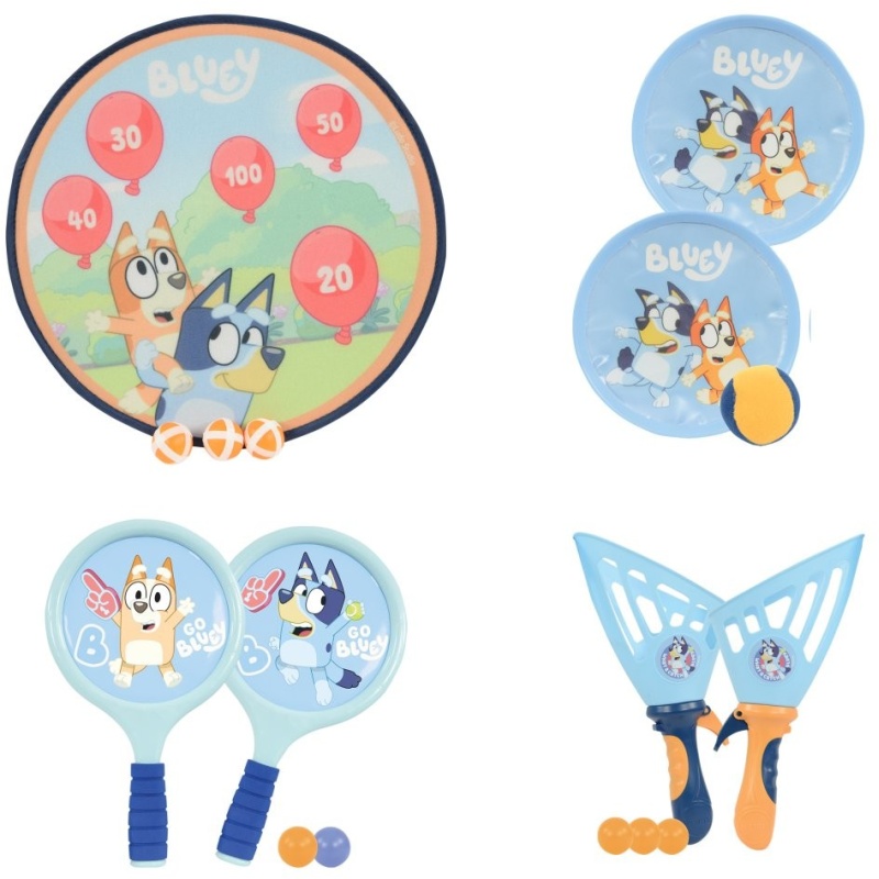 MV Sports Bluey 4-in-1 Bumper Box Garden Games