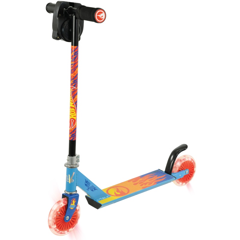 MV Sports Hot Wheels Revver Inline Scooter With Light Up Wheels