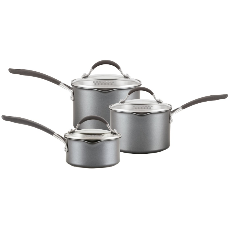 Circulon Circulon A1 ScratchDefense 3 Piece Saucepan Set