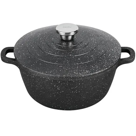 Denby Granite Finish Cast Aluminium 24cm Casserole Dish