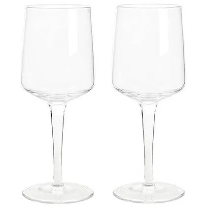 Denby Clear Wine Glass Set Of 2