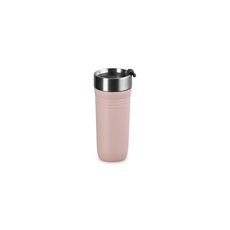 Le Creuset Le Creuset On The Go Travel Mug 350ml - Shell Pink