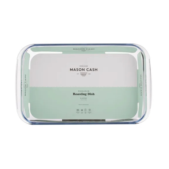 Mason Cash Classic Collection Glass Rectangular Dish 3L