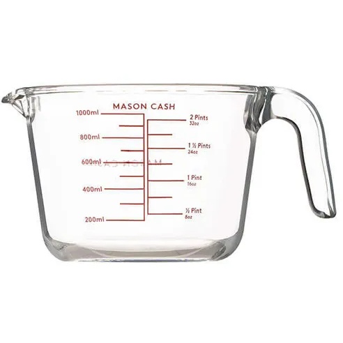 Mason Cash Classic Collection Glass Measuring Jug 1L