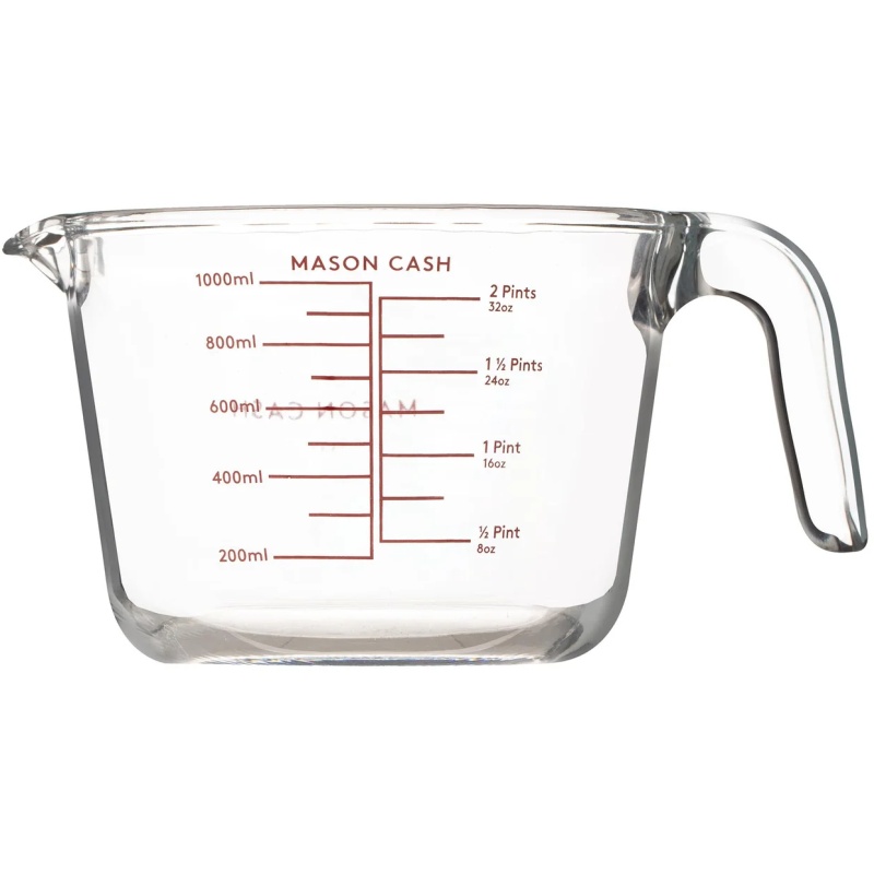 Mason Cash Classic Collection Glass Measuring Jug 1L