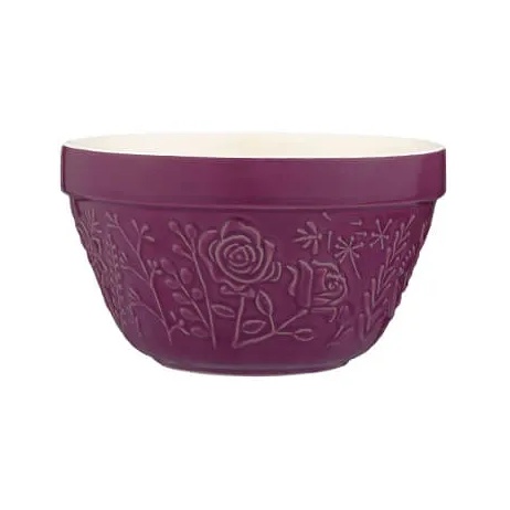 Mason Cash Mason Cash In The Meadow Pudding Basin 16cm - Purple