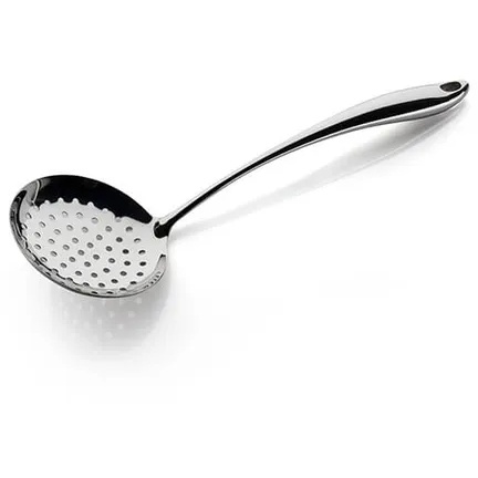 Sabatier Mirror Polished Stainless Steel Skimmer