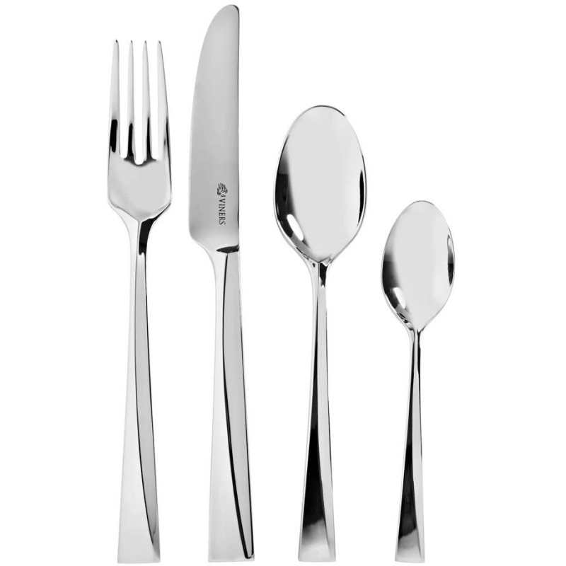 Viners Mayfair 18/10 16 Piece Cutlery Set In Silver