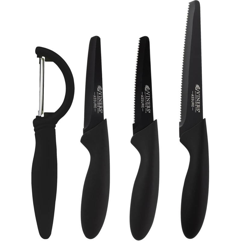 Viners Assure 4 Piece Peel & Prep Set
