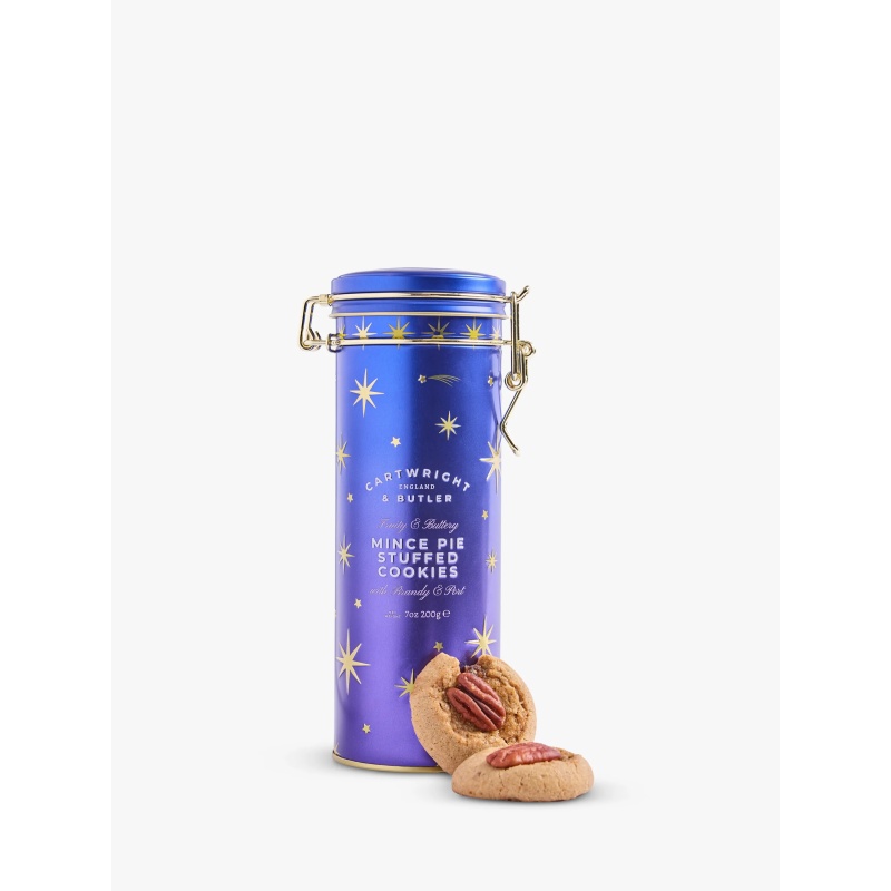 Cartwright & Butler Night Before Christmas Mince Pie Stuffed Cookies In Tin 200g