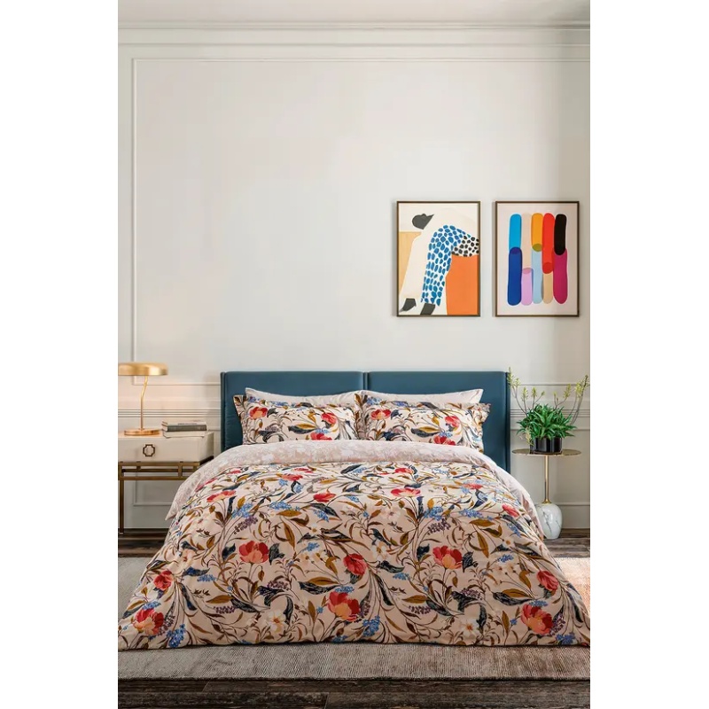Ted Baker Poppy Swirl Duvet Set - Pink