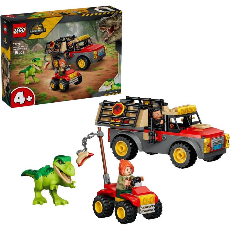LEGO LEGO Jurassic World 77978 Young T. Rex Transport Truck