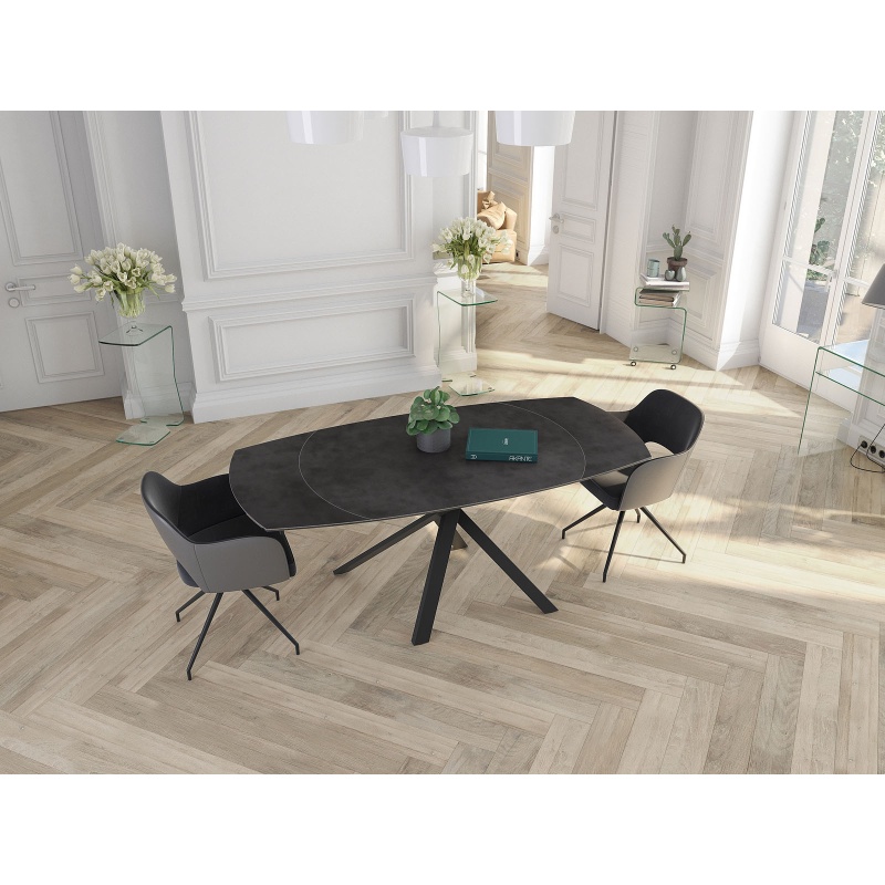 Akante Akante Kheops Extending Dining Table - Havana