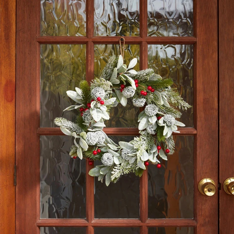 Smart Garden Three Kings Frosted Berry Wreath 60cm