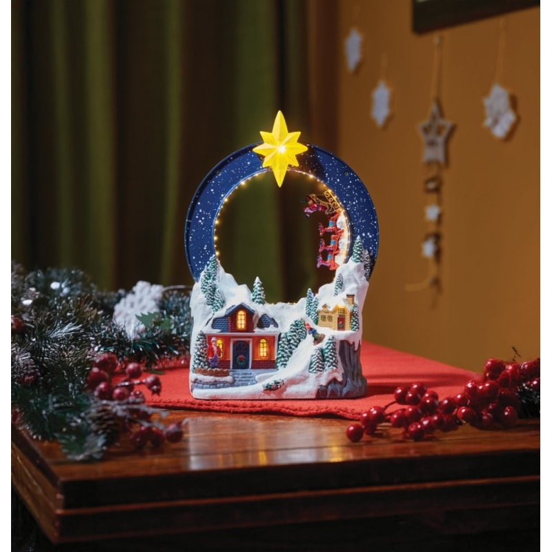 Smart Garden Three Kings Around The World Santa Village Scene