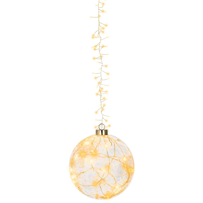 Lumineo Lumineo Micro LED Ball 14cm - Warm White/Classic Warm