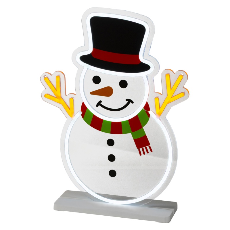 Lumineo Lumineo Neon Snowman Light 43cm