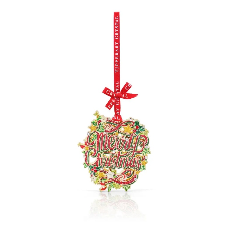 Tipperary Sparkle 'Merry Christmas' Tree Decoration