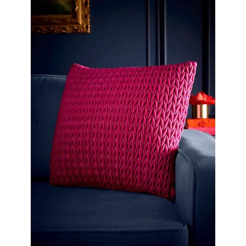 Laurence Llewelyn-Bowen Laurence Llewelyn-Bowen Amory Cushion 43cm - Fuchsia