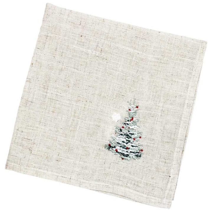 Peggy Wilkins Highland Christmas Napkin Set Of 4