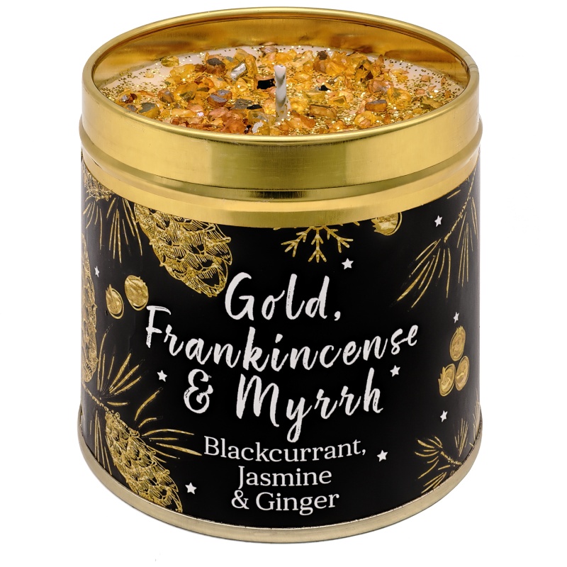 Best Kept Secrets Best Kept Secrets Gold Frankincense & Myrrh Candle Tin 240g