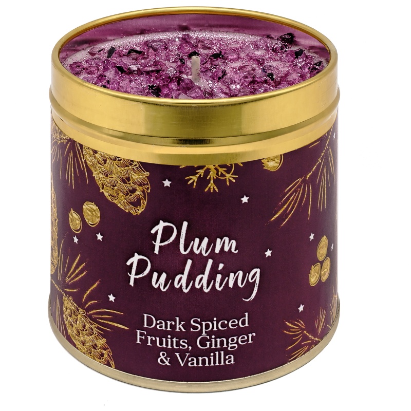 Best Kept Secrets Best Kept Secrets Plum Pudding Candle Tin 240g