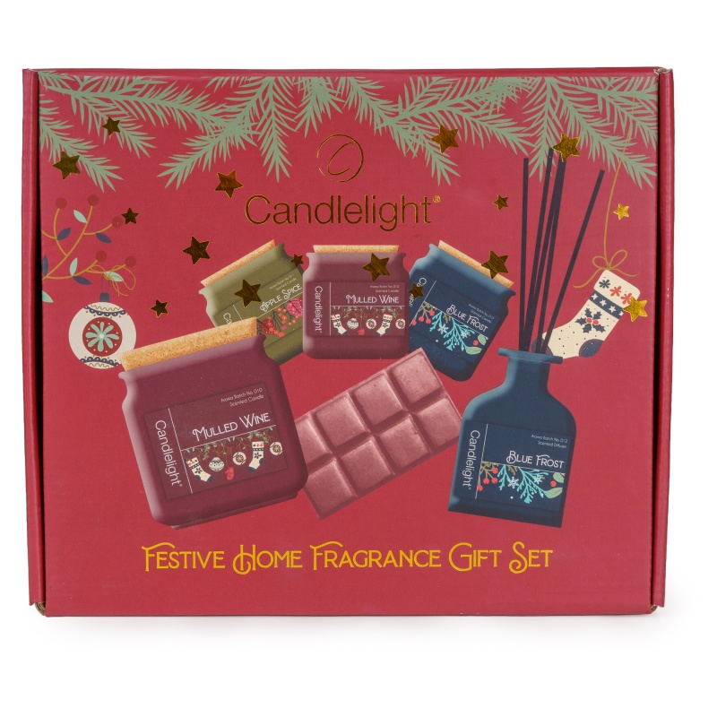Candlelight Candlelight Festive Home Fragrance Gift Set