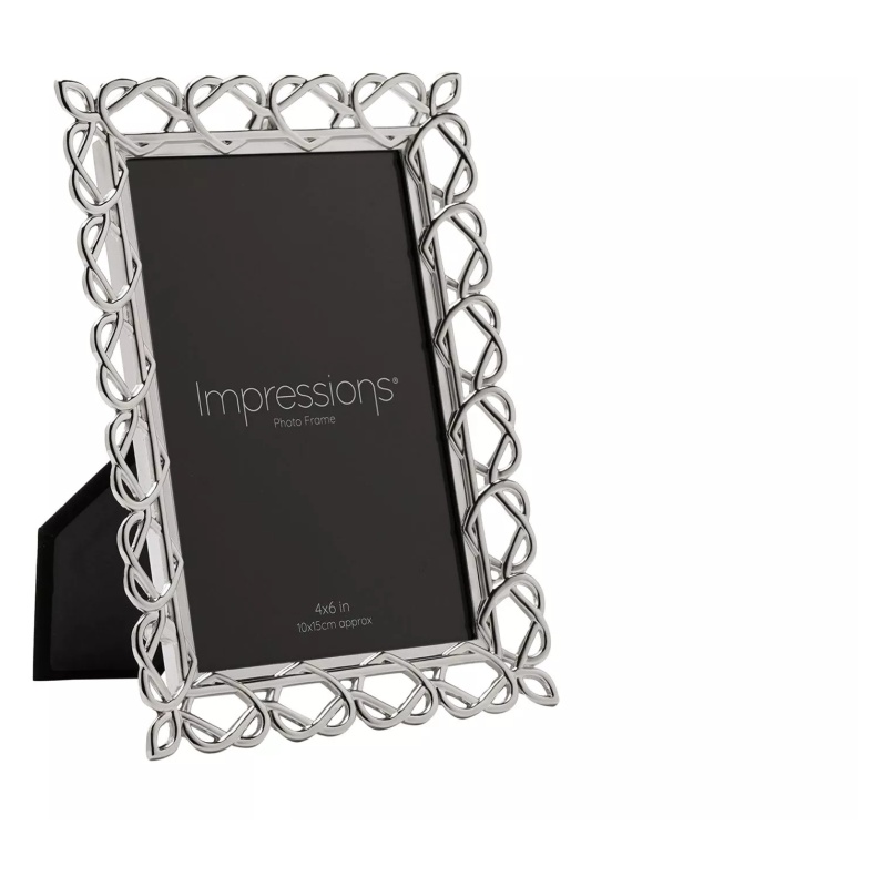 Widdop Impressions Heart Design Photo Frame 4x6in