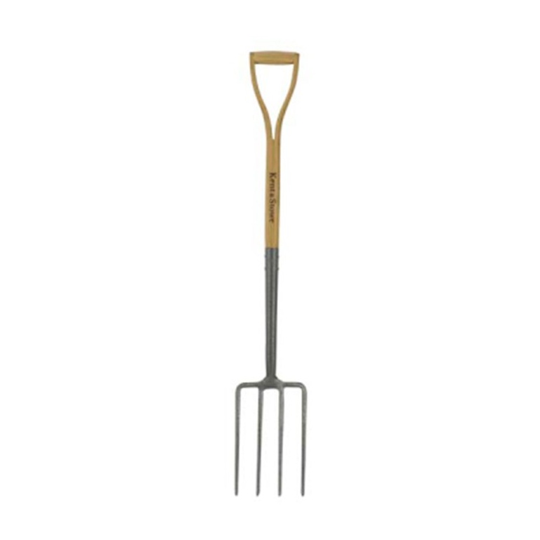 Kent & Stowe Carbonated Steel Digging Fork