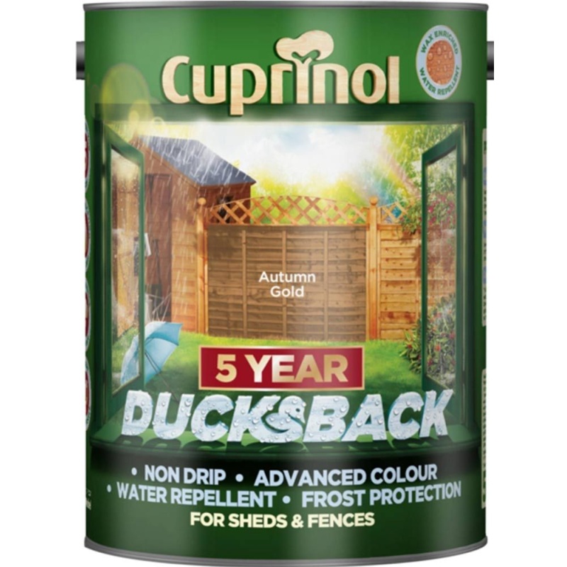Cuprinol 5 Year Ducksback - Silver Copse 5L