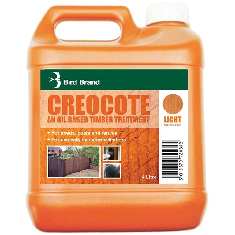 Bird Brand Creocote Timber Treatment 4L - Light