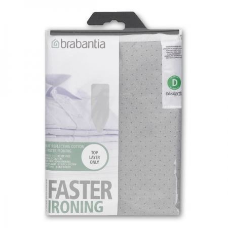 Brabantia Silver Size D 135Cm X 45Cm Ironing Table Cover