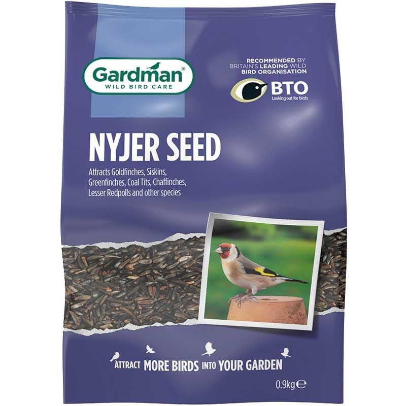 Gardman Wild Bird Food Nyjer Seeds - 0.9kg