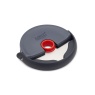 Joseph Joseph Disc Easy-Clean Grey & Red Pizza Wheel handle