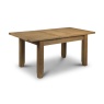 Julian Bowen Astoria Extending Oak Dining Table - Open