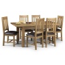 Julian Bowen Astoria Extending Oak Dining Table