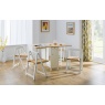 Julian Bowen Savoy Dining Set - White/Natural