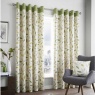 Beechwood Eyelet Curtains in Green