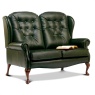Sherborne Lynton High Seat Leather 2-Seater Sofa