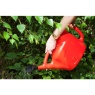 Whitefurze 6L Red Watering Can in use