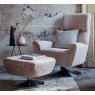 Parker Knoll Evolution Design 1703 Chair and Footstool
