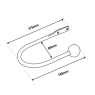 Speedy Speedy Ball Curtain Holdback Pair