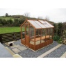 Swallow Kingfisher 6ft Wide Wooden Greenhouse - Oiled
