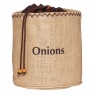 KitchenCraft Natural Elements Hessian Onion Bag