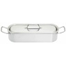 KitchenCraft Stainless Steel Fish Poacher 45cm